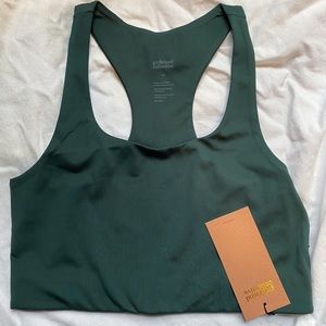 Girlfriend Collective Paloma Bra Moss in Medium